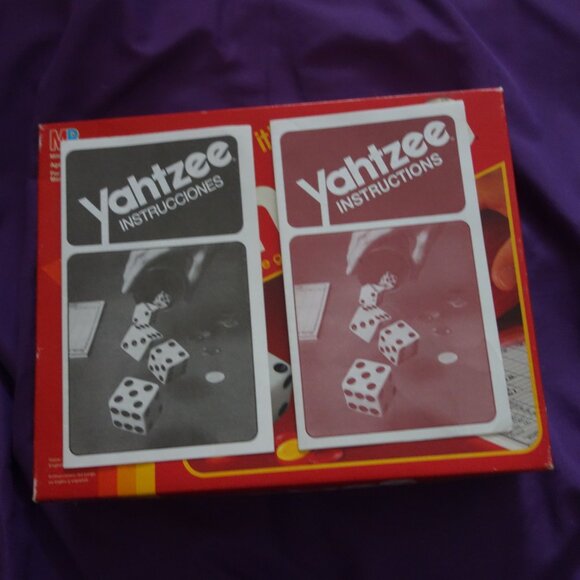 Vintage 1991 Milton Bradley Yahtzee  950 Ages 8 to Adult For 1 or More Players - Picture 10 of 16